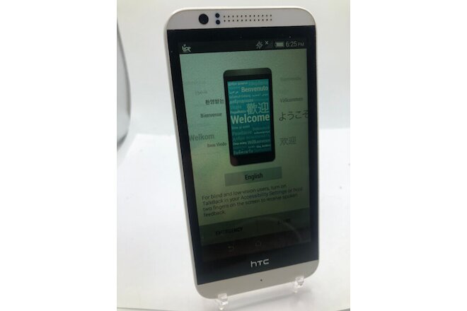 HTC Desire 510 - 0PCV1 - Cricket Wireless - White - Smartphone - WORKS GREAT!!!