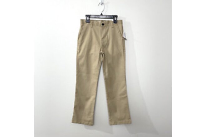 Old Navy Pants 10 Boys Khaki Tan Straight Leg Built In Flex NWT School Uniform