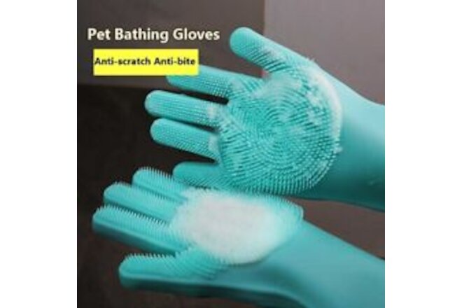 Silicone Baby Washing Gloves BPA Free, 1 pair