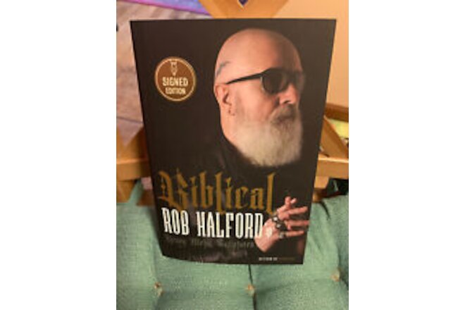 Biblical : Rob Halford's Heavy Metal Scriptures by Rob Halford (2022, Hardcover)