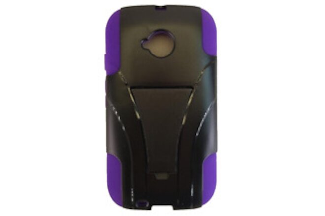 Sonne Premium Case with Kickstand for HTC Desire 510 - Purple/Black