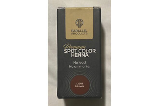 Parallel Products Spot Color Henna LIGHT BROWN - 3 Gram Bottle BB 9/2025