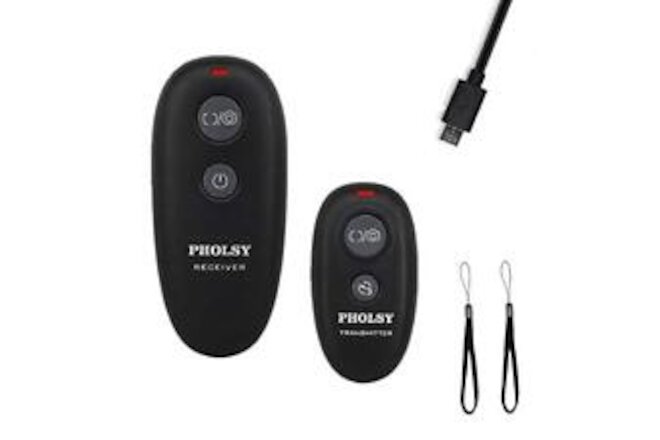 PHOLSY Wireless Shutter Release Camera Remote Control for Fujifilm GFX50S, XP...