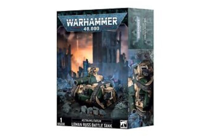 Leman Russ Battle Tank Astra Militarum Warhammer 40K Games Workshop 10th Ed