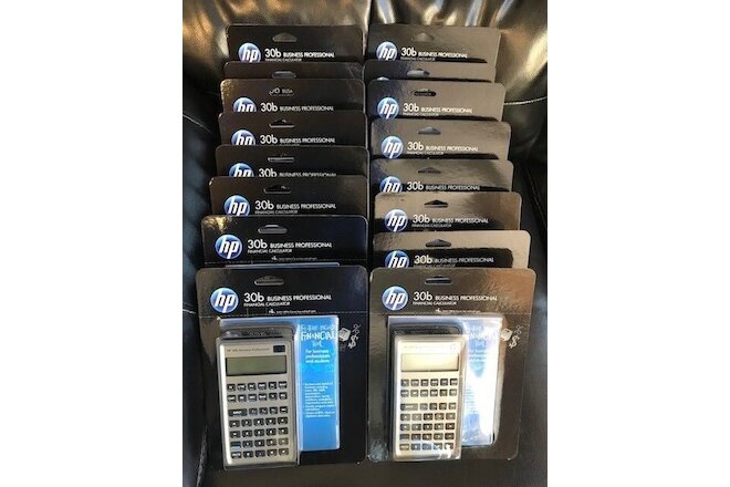 HP 30B Business Professional Financial Calculator Brand New Sealed lot of 16