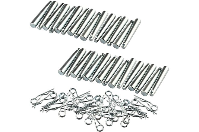 30 Sets Aluminum Conical Coupler Pins with R-Clip Stage Lights Truss Accessories