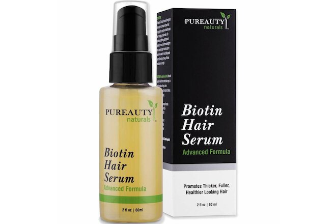 Biotin Hair Growth Serum To Help Grow Healthy, Strong Hair for Men and Women
