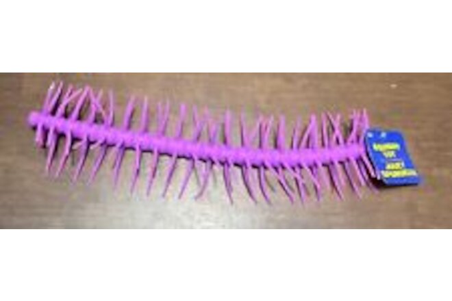 Squishy Simulation Centipede Stretchy Stress Relief Toy Centipede Purple Crawler