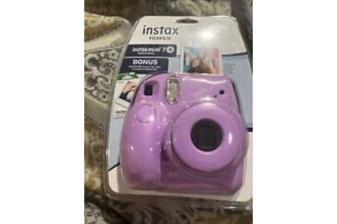 Fujifilm Instax Mini 7+ Instant Camera - Lavender