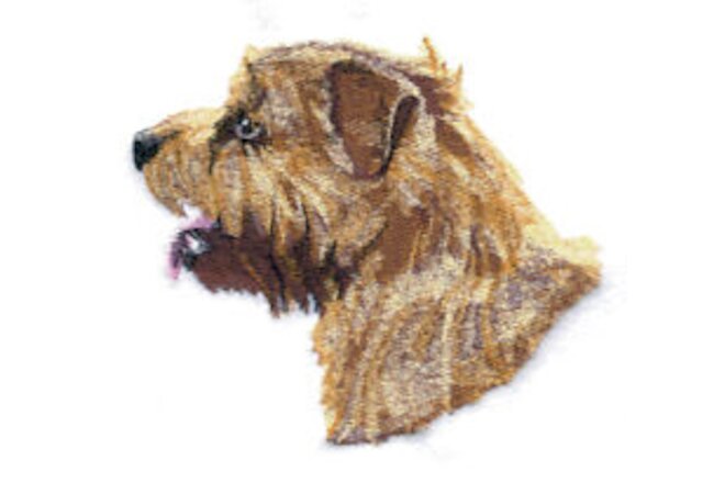Embroidered Short-Sleeved T-Shirt - Norfolk Terrier BT4531 Sizes S - XXL