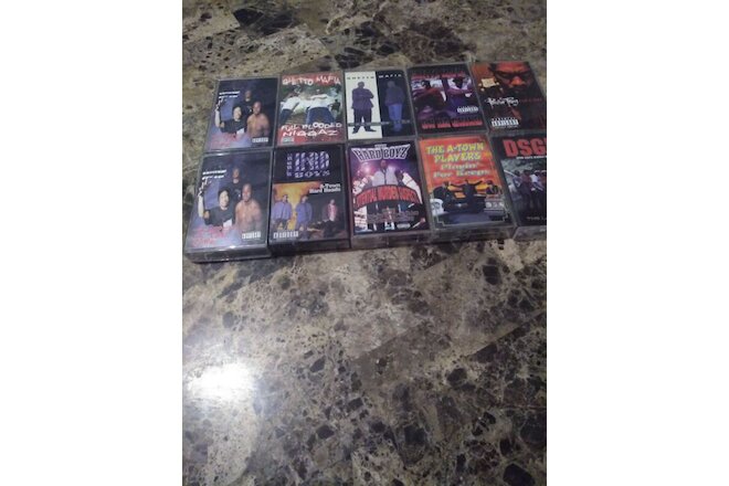 Atlanta Underground Rap Cassette Tape Lot #1