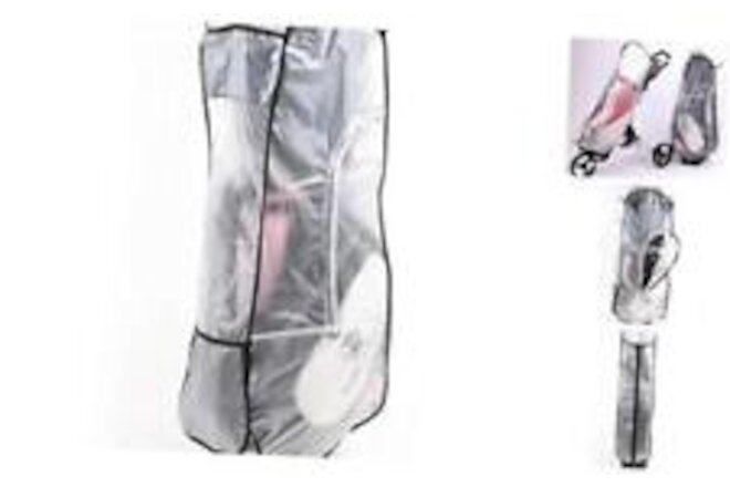 Golf Bag Rain Cover,PVC Clear Rain Cover for Golf Bag,Golf Bag Rain Protection