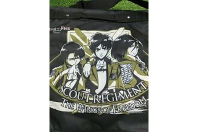 Attack on Titan Scout Regiment Wings of Freedom Messenger Bag NWOT Anime Manga
