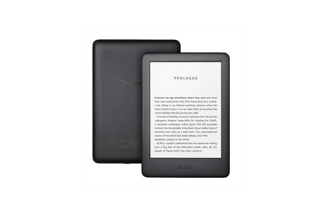 Amazon Kindle 2019 10th Generation Gen 8GB REFUBRISHED Wi-Fi Black E-Reader 6"
