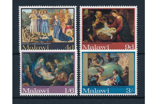 REPUBLIC OF MALAWI -1968- Christmas 1968 - MNH Set/4 Stamps- Sc.#91-94