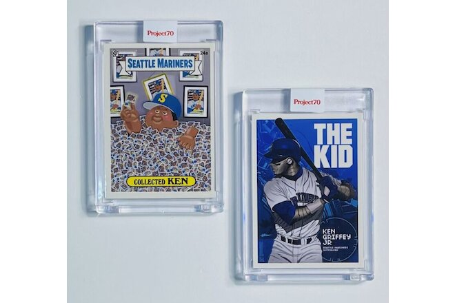 Topps Project70   ~ ~   Ken Griffey Jr.   ~ ~   by  Keith Shore  &   Quiccs  ~ ~