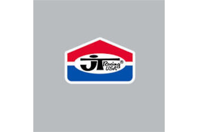 JT Racing - LOGO - Blue & Red decal
