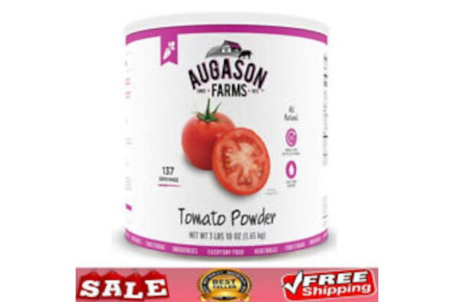 Tomato Powder Emergency Survival Food Storage 3 lbs 10 oz No 10 Can 137 Servings