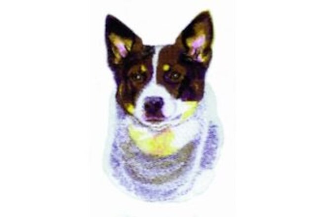 Embroidered Short-Sleeved T-shirt - Australian Cattle Dog BT3606 Size S - XXL