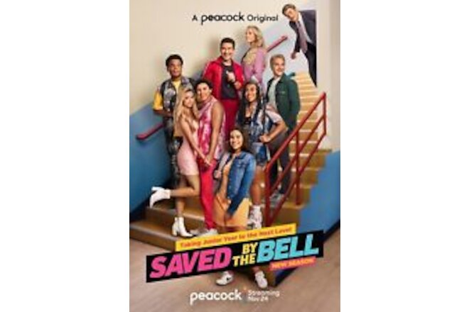 Free Same Day Shipping SAVED BY THE BELL Season 2 2021 Borderless 11x17 Poster