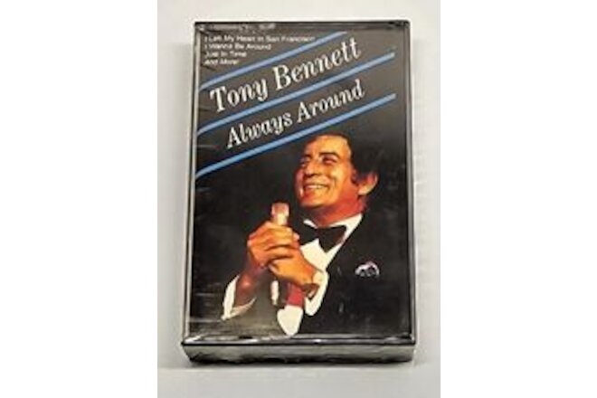 Tony Bennett Always Around Cassette Tape 1985 Brand New Sealed Promo No UPC