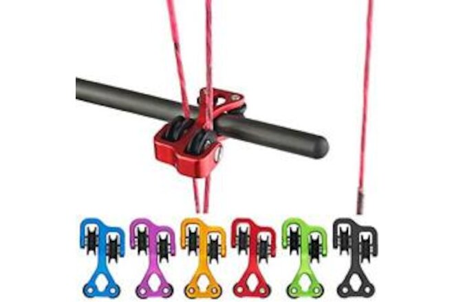 HRCHCG Aluminum Compound Bow Cable Slide Archery Bow String  Assorted Colors