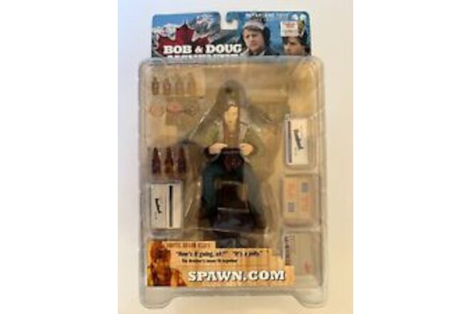 2000 McFarlane Toys BOB & DOUG McKENZIE Action Figure "BOB" MINT Sealed on Card