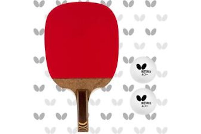 Nitchugo Japanese Penhold Table Tennis Racket | Nakama Series | Maximum Contr...