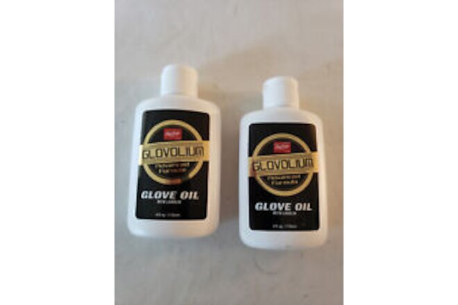 Lot of 2 Rawlings Glovolium Glove Oil with Lanolin 4oz FREE SHIPPING YOU GET 2!