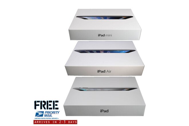 Apple iPad Air,mini,2,3,4 64GB 32GB 16GB Wi-Fi+Cellular USA TRUSTED SELLER