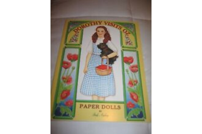 Vintage 1997 Dorothy Visits Oz Peck Aubry Paper Doll Punch Out Book NEW