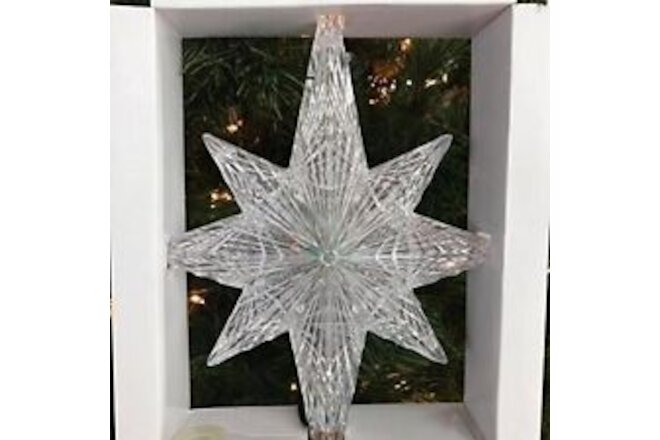 Light Up Shining Star Christmas Tree Top Decoration Gift Keepsake