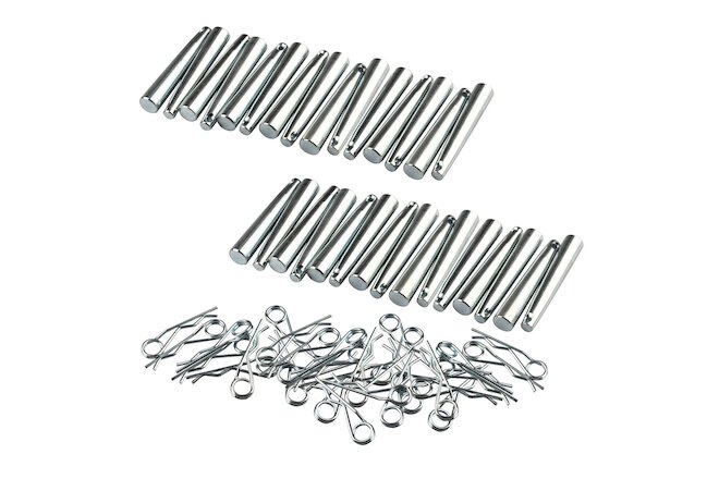 30 Sets Aluminum Conical Coupler Pins with R-Clip Stage Lights Truss Accessories