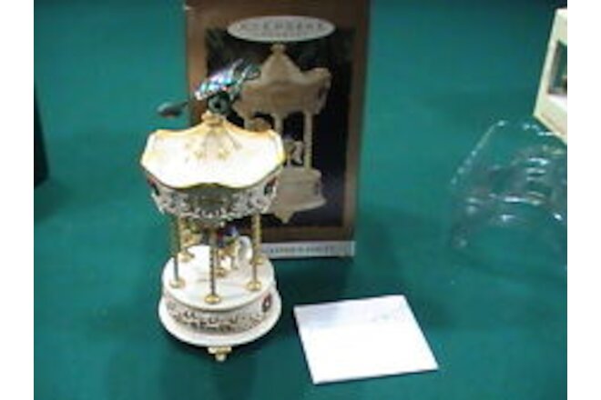 NEW Hallmark Keepsake Ornament Tobin Fraley Holiday Carousel 1994 With Box