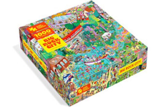 Big Rock City • 1000-Piece Jigsaw Puzzle from The Magic Puzzle Company • Special