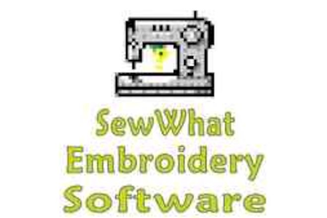 SewWhat-Pro Machine Embroidery Editing Software Pro Full Version