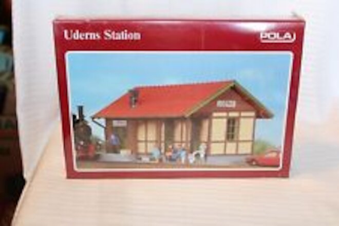 HO Scale, Pola, Uderns Station Kit #11803 BNOS Vintage Sealed