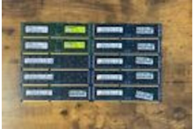 [ BULK LOT OF 10 ] 16GB 2Rx4 DDR3-1600 PC3-12800 RDIMM ECC Server Memory RAM