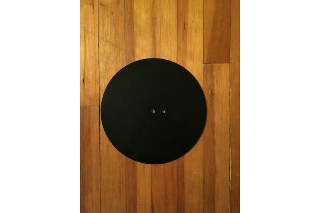 12" Twin Hole Blank Vinyl Records QTY of 10