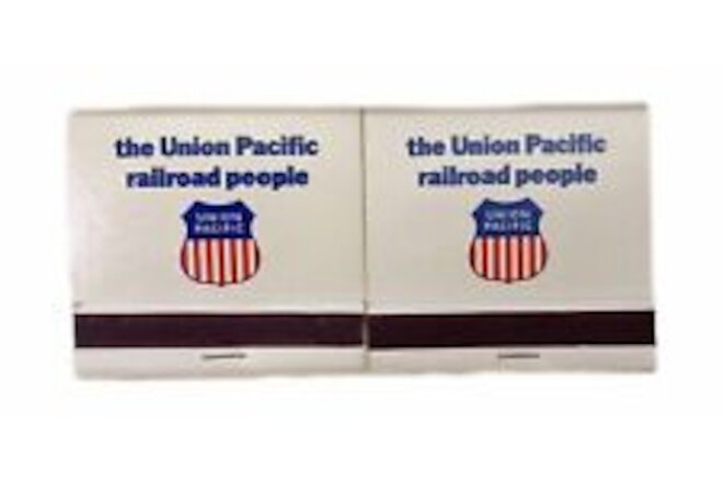 2 Matchbook Union Pacific Railroad People We can handle it Train Right Connectio