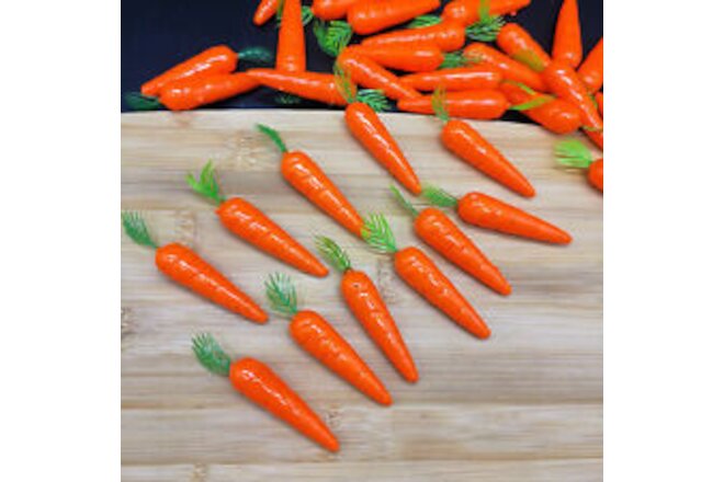 20pcs/set Fake Carrot Eye-catching Handcrafted Lovely Easter Photography Prop