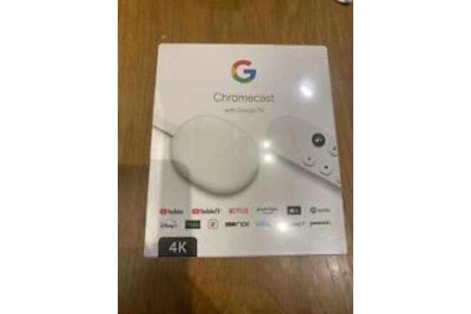 Google Chromecast with Google TV 4K UHD Media Streamer - Snow