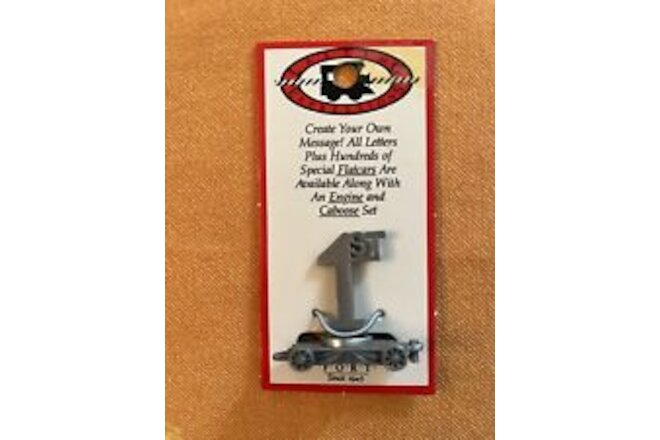 1st | FORT PEWTER | Lasting Expressions Train Miniature | New Old Stock