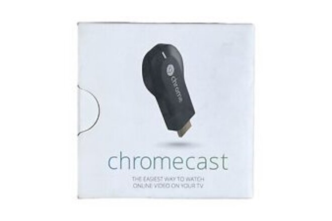 Google Chromecast (1st Generation) Streaming Media Player - H2G2-42 (Black)