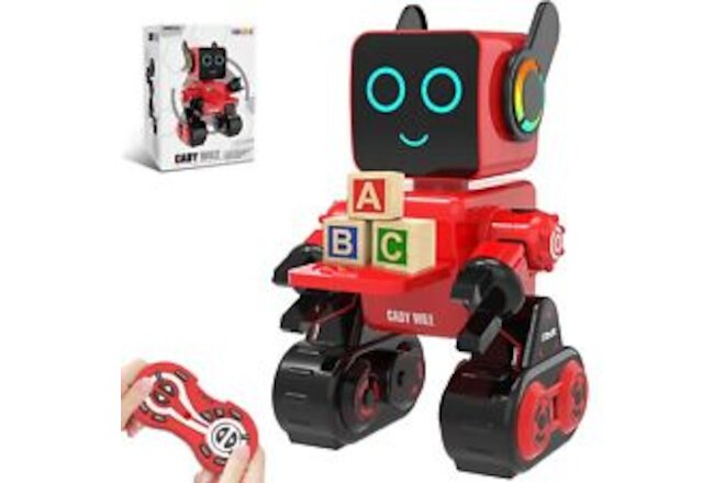 Robots for Kids, Remote Control Robot Toy Intelligent Interactive Robot LED L...