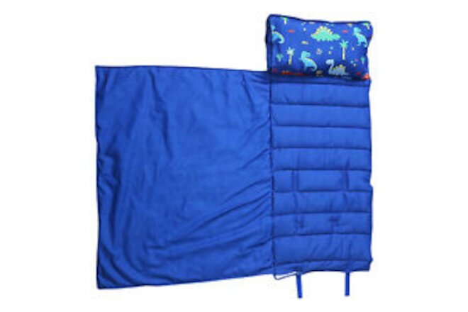 Camping Nap Mat Blanket Sleeping Bag Soft Washable Toddler with Cartoon Print