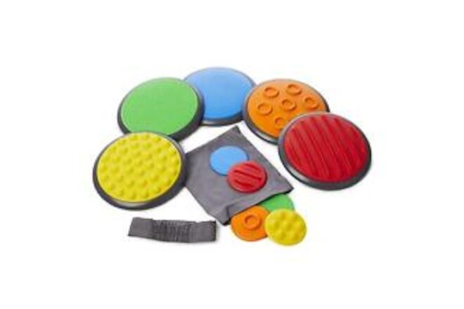 Gonge Tactile Discs Assorted Colors 5/Set G2117