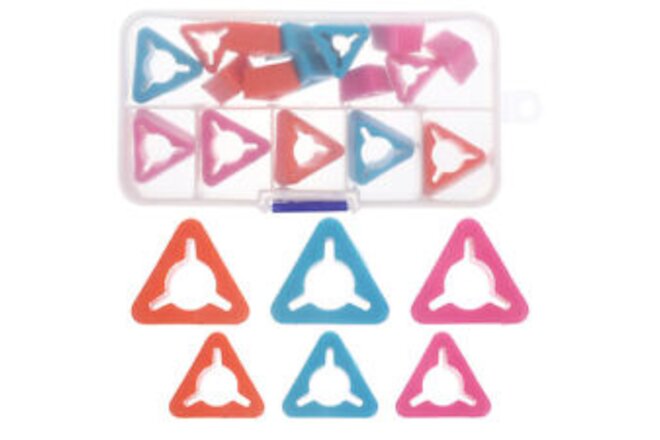 18 Pcs Knitting Craft Accessories Sewing Stoppers Knitting Point Protectors