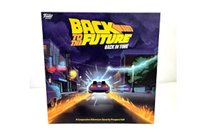 Funko Back To The Future Back In Time Strategy Board Game NEW Sealed