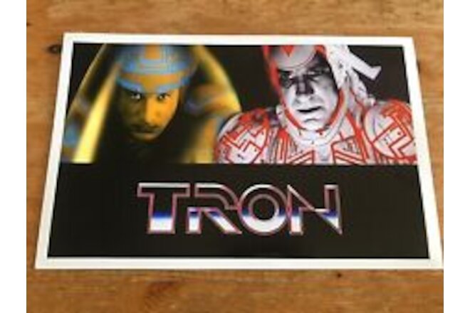Tron 11" x 17" Movie Poster Kevin Flynn Clu Sark Disney Sci-Fi